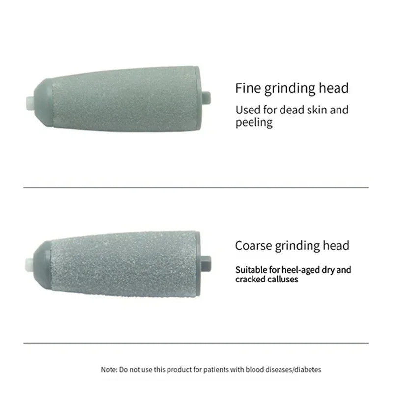 Lima Elétrica Recarregável para Pés e Mãos XMSJ – Ferramenta Elétrica de Pedicure para Lixar e Remover Calos e Pele Morta dos Pés, Lima de Lixa para Calcanhares, Produto Profissional para Cuidados com os Pés