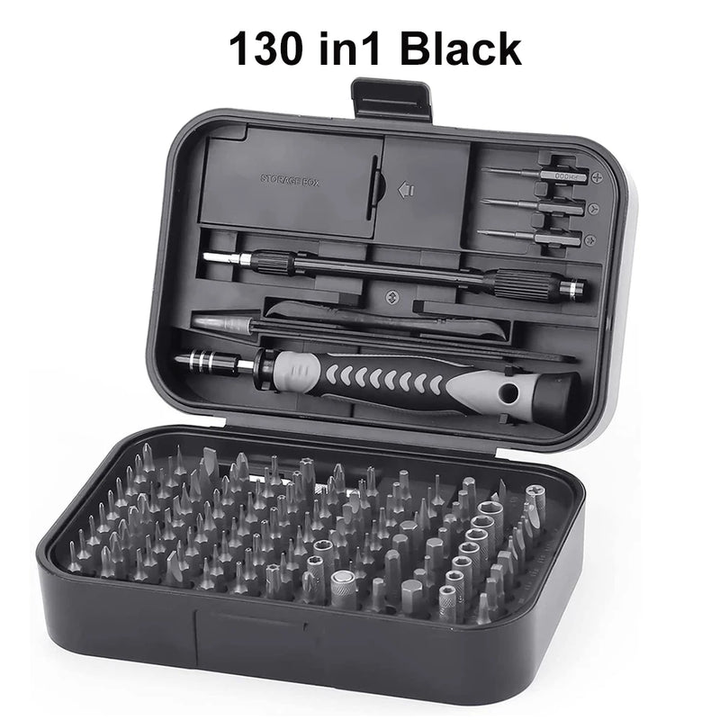 Conjunto de Chaves de Fenda Magnéticas – Kit de Bits Torx e Phillips WOZOBUY com Motor Elétrico, Chave Removedora e Ferramentas para Reparos em Celular e PC