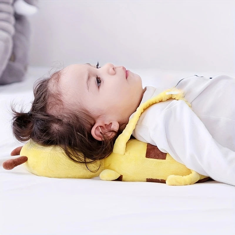 Protetor de Cabeça para Bebê – Travesseiro de Proteção para Aprender a Andar, Almofada Protetora Anti-Queda para Costas, Chapéu de Segurança Infantil, Portátil, Desenho Animado, Seguro para Crianças