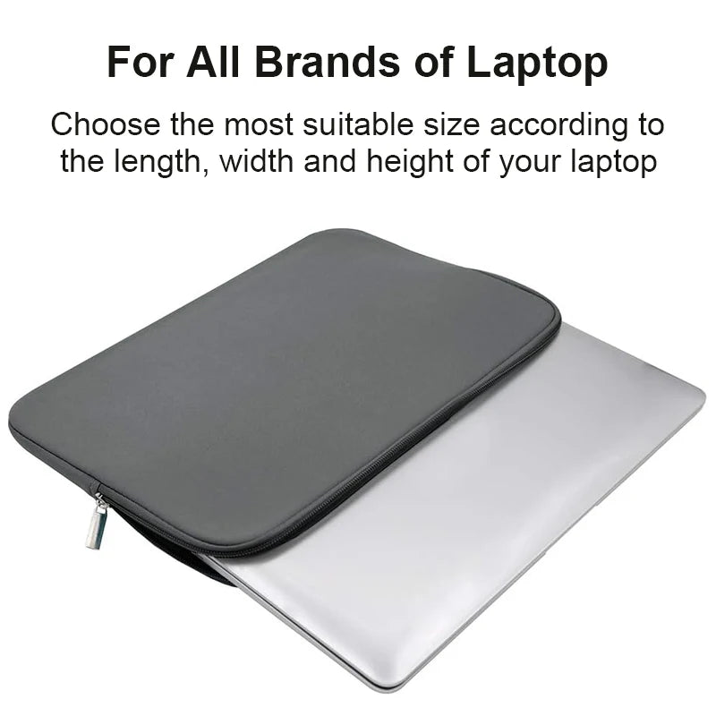 Bolsa para Laptop para Xiaomi, Lenovo, Dell – Capa para Notebook para MacBook Air, Pro e Retina, Compatível com Laptops de 13, 14, 15 e 15,6 polegadas