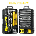Conjunto de Chaves de Fenda Magnéticas – Kit de Bits Torx e Phillips WOZOBUY com Motor Elétrico, Chave Removedora e Ferramentas para Reparos em Celular e PC