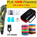 Caneta 3D Caneta de Impressão 3D para Crianças, Canetas para Desenho DIY, Filamento PLA, Presente de Aniversário ou Natal para Meninos e Meninas, Acompanha Estojo para Viagem