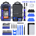 Conjunto de Chaves de Fenda Magnéticas – Kit de Bits Torx e Phillips WOZOBUY com Motor Elétrico, Chave Removedora e Ferramentas para Reparos em Celular e PC