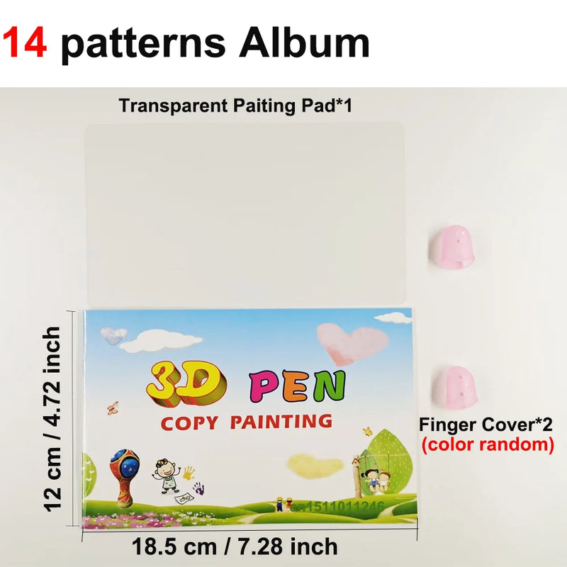 Caneta 3D Caneta de Impressão 3D para Crianças, Canetas para Desenho DIY, Filamento PLA, Presente de Aniversário ou Natal para Meninos e Meninas, Acompanha Estojo para Viagem