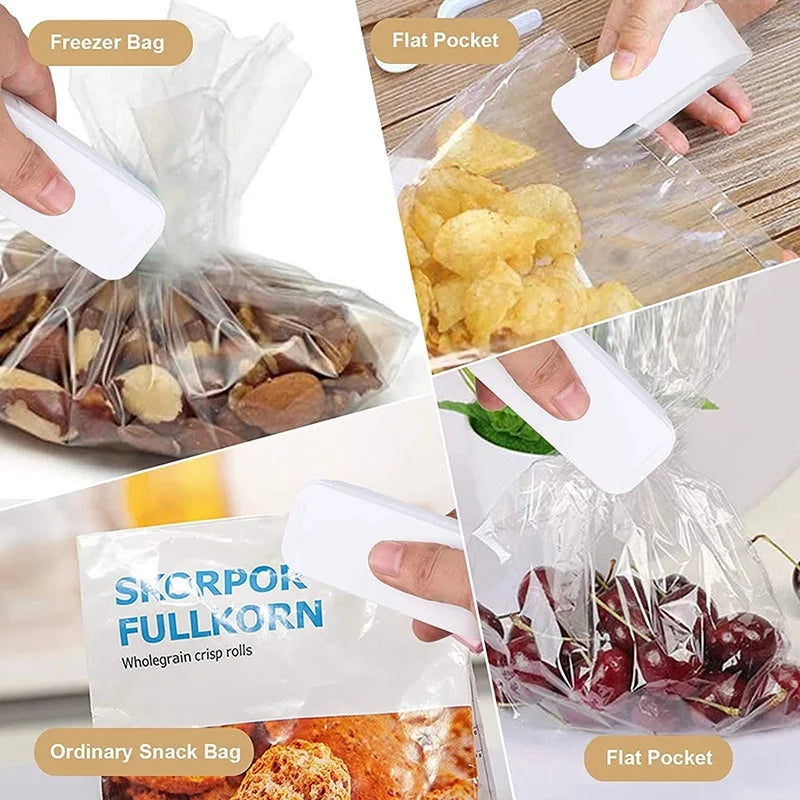 Mini Seladora de Sacos Plásticos – Máquina Seladora Térmica para Embalagens e Alimentos
