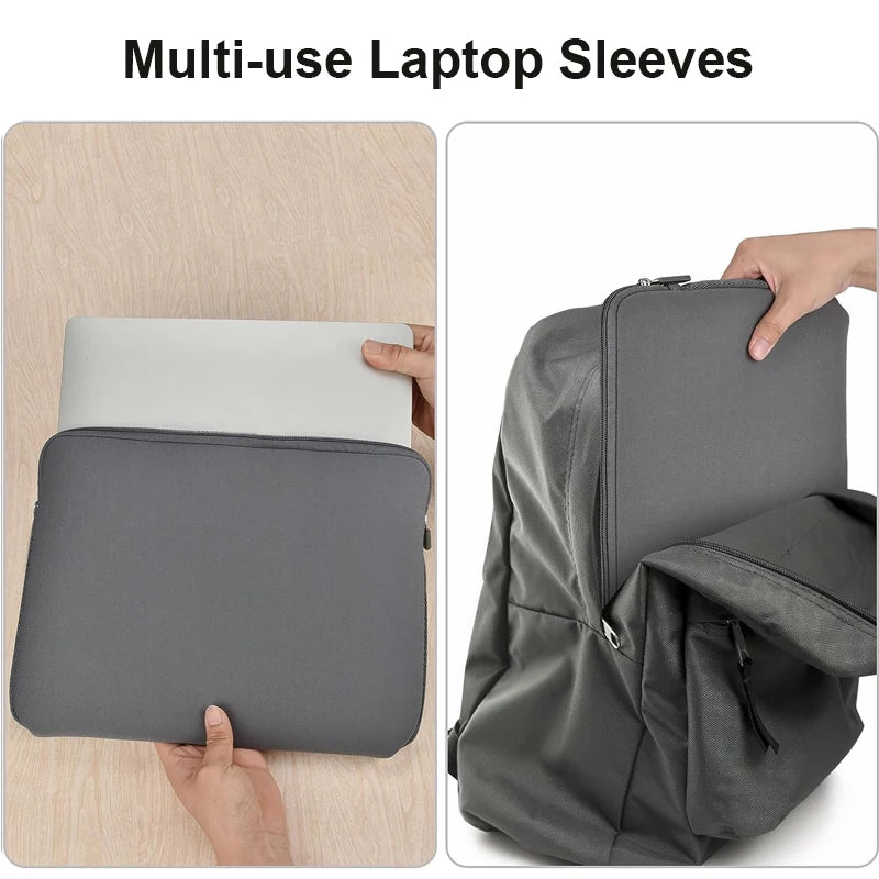 Bolsa para Laptop para Xiaomi, Lenovo, Dell – Capa para Notebook para MacBook Air, Pro e Retina, Compatível com Laptops de 13, 14, 15 e 15,6 polegadas